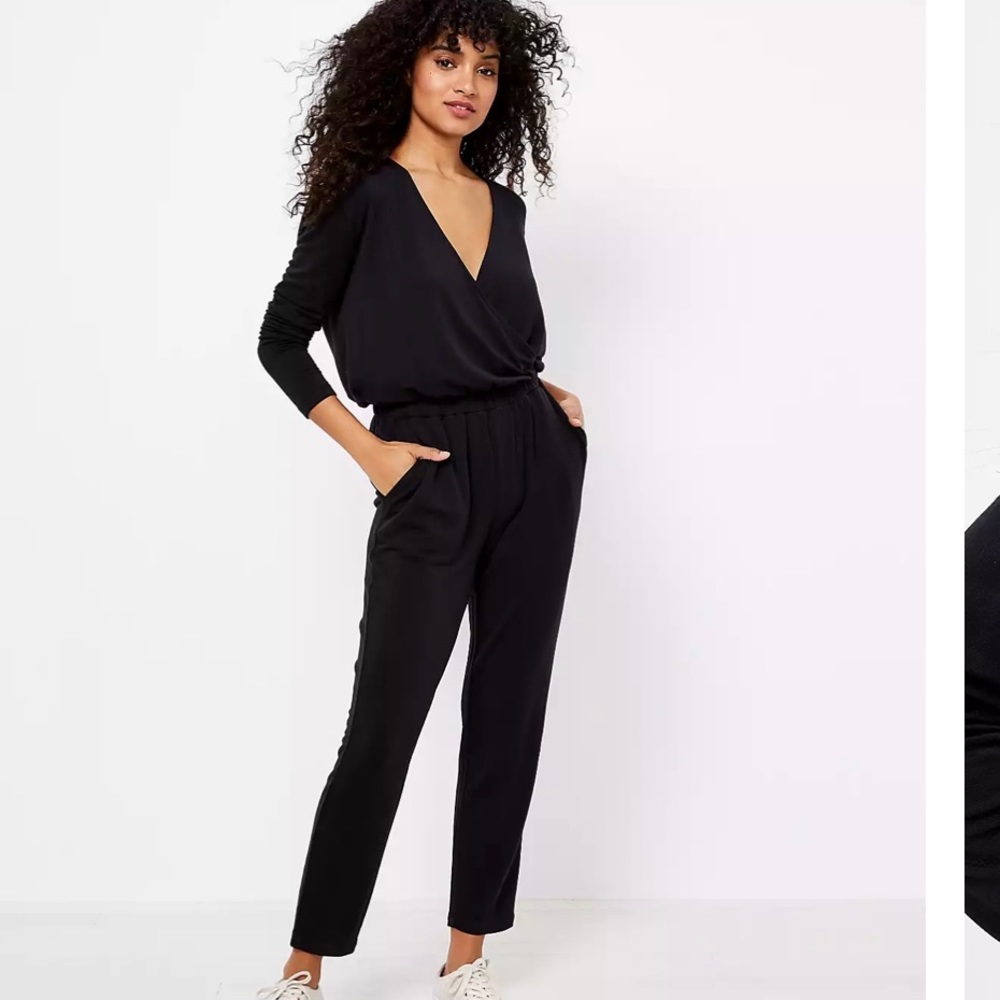 Lou & Grey Signature Softblend Crossover Jumpsuit